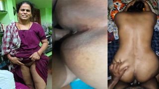 Tamil Maid Aunty House Owner Boy – Cock Sucking Fingering